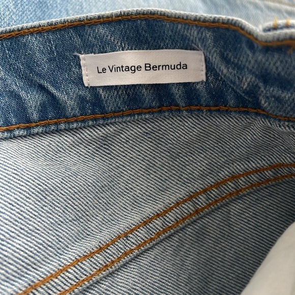 NWT FRAME Denim Le Vintage Bermuda Shorts - Picture 7 of 7